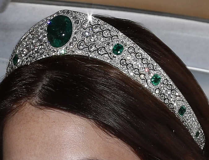 More British Royal Tiaras - Greville Emerald Tiara