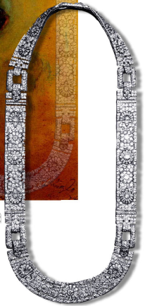 Mountabatten Art-Deco Necklace