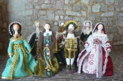 Henry and wives dolls