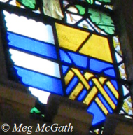 Catherine Parr Hampton Court Window - Parr and Fitzhugh © Meg McGath