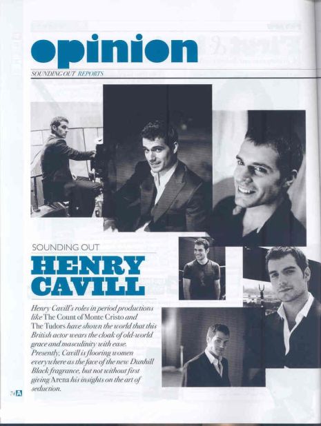 Henry's Arena Magazine Article