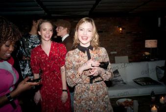 Tamzin Merchant and Holliday Grainger at Instyle's best of British Talent 2012