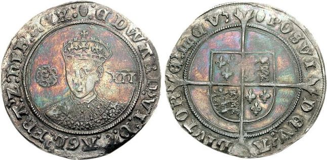 A shilling from 1550