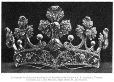 Masriera tiara of Queen Victoria Eugenie of Spain