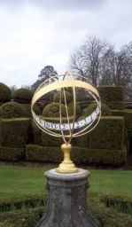 Astrolabe in the Hever Castle Gardens