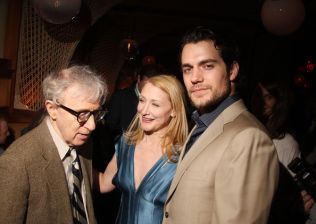 Henry Cavill with Woody Allen