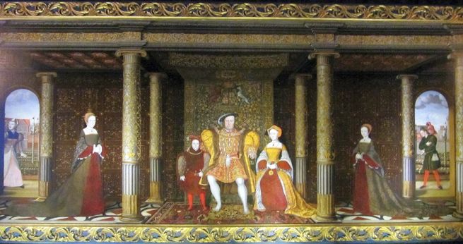 Th Tudor Family at Hampton Court Palace