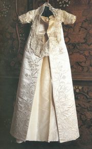 Elizabeth I's christening robe, now at Sudely Castle