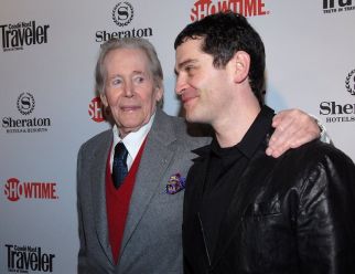 James Frain with Peter O'Toole