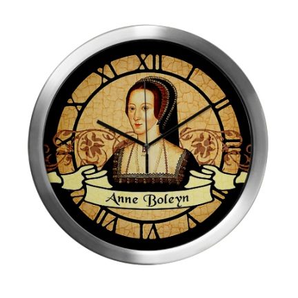 ANNE BOLEYN WALL CLOCK