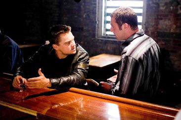 David O'Hara with Leo DiCaprio in "The Departed"
