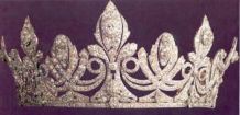 Queen Victoria Eugenie of Spain Diamond tiara
