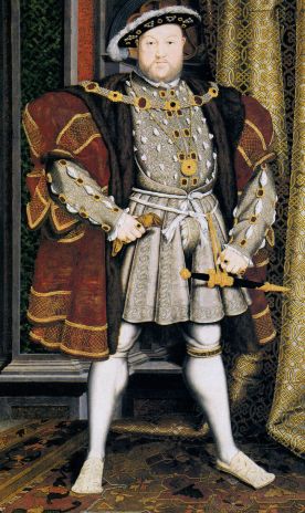 Henry VIII by Hans Holbein 1543