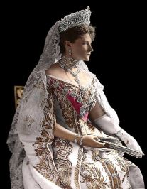 Empress Alexandra Feodorovna of Russia, nee Princess Alix of Hesse and by Rhine