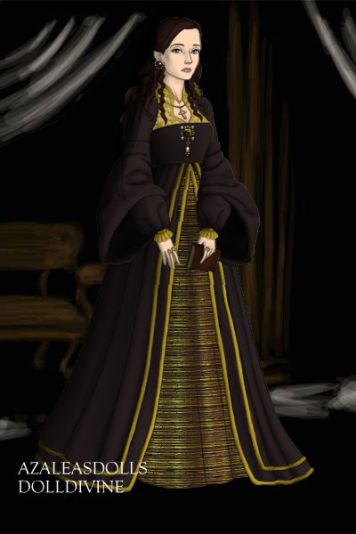 A doll I made using the Tudors Scene Maker from Doll Divine here