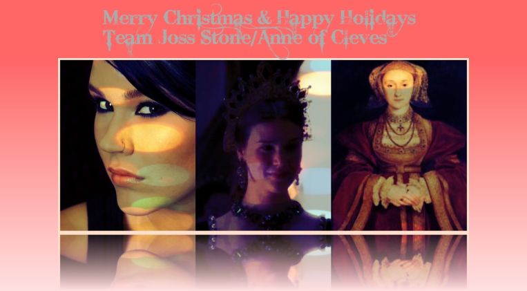 Team Joss Stone/Anne of Cleves Holiday Banner