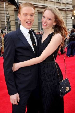 Freddie and Tamzin at the Oliver Awards 2012