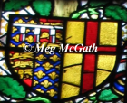 Ancestry of Jane Seymour - Lionel of Antwerp and Elizabeth de Burgh Arms © Meg McGath