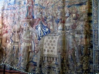 Tapestry in Hampton Court