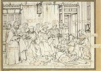 Holbein's Study for The Family of Sir Thomas More