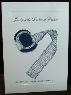 Duchess of Windsor Sapphire Bracelet