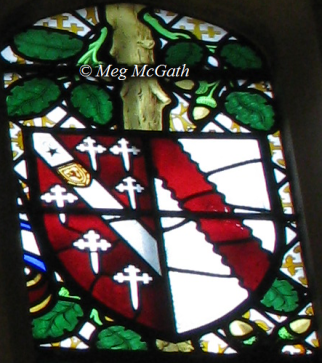 Katherine Howard's Window at Hampton Court - Howard and Culpepper Arms © Meg McGath