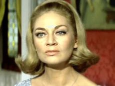 Françoise Christophe as Mary I in "Marie Tudor" from 1966