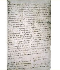 Katherine Howard's letter to Culpeper