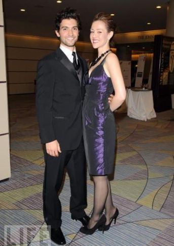 David Alpay and his girlfriend Jenny - Gemini Awards 2008