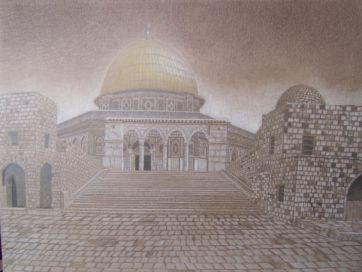 Haram al sharif by Irene Rheinwald