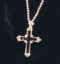 Jewellery of Today's British Royalty - Garrard Amethyst Cross