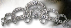 Cartier diamond tiara of Victoria Eugenie of Spain