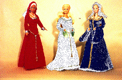 The ladies in waiting to the Tudor Queens