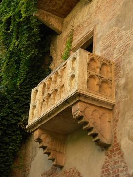 Juliet's Balcony in Verona
