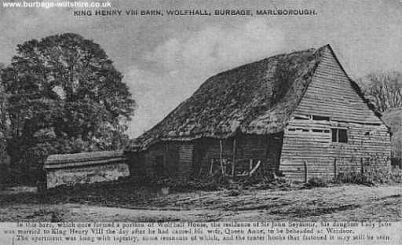 Ancestry of Jane Seymour - Wolf or Wulf Hall Barn