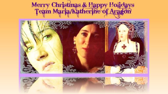 Team Maria/Katherine of Aragon Holiday Banner