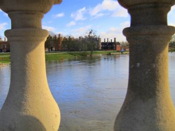 Hampton Court from the Bridge over the Thames