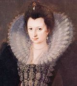 The Tudors Costumes: Maid-of-Honour, Elizabeth De Vere, Countess of Derby