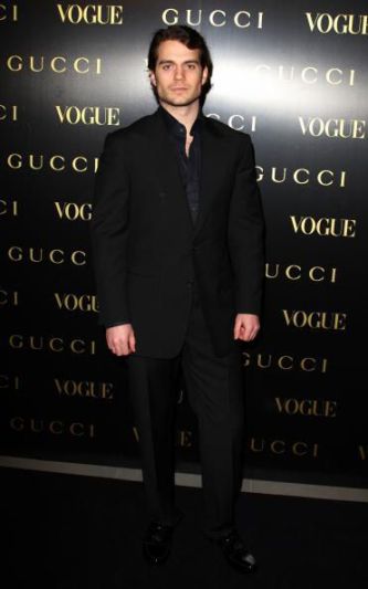 Henry Cavill Gucci Party 2009