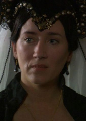 Katherine of Aragon as played by Maria Doyle Kennedy