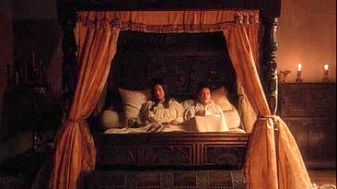 Katherine & Henry's bed