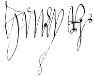 Henry VII's signature