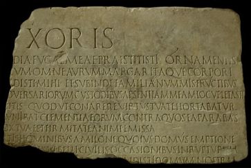 inscrizione in latino