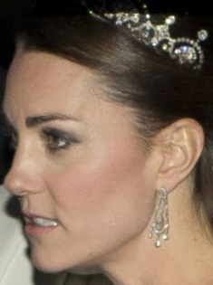 Jewellery of Today's British Royalty - Queen Mum Earrings