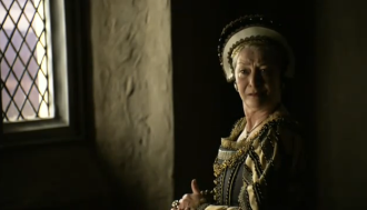 Agnes Tilney, Dowager Duchess of Norfolk as played by Barbara Brennan