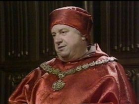 John Baskcombe as Cardinal Wolsey