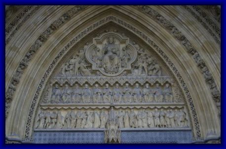 detail of Westminster Abbey