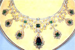 Godman Emerald and Diamond Necklace of Queen Elizabeth II