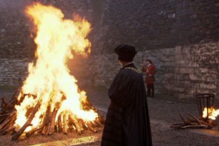 Thomas More watches Fish burn