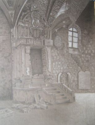 Ruined Synagogue by Irene Rheinwald